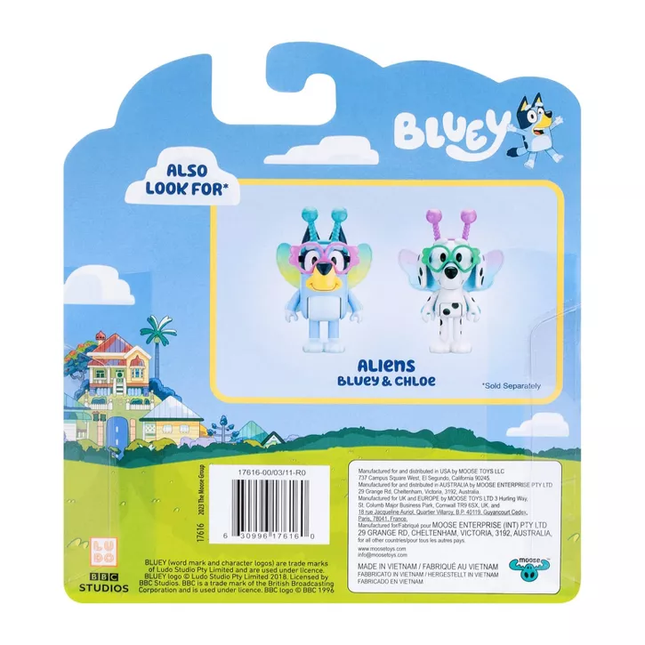 BLUEY 2IN FIGURE 2 PACK - ALIENS - Image 5