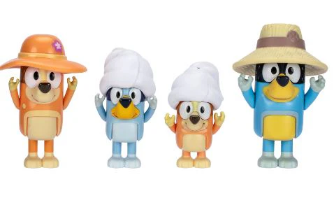 BLUEY AND FAMILY - FAMILY TIME FIGURE PACK - Image 2