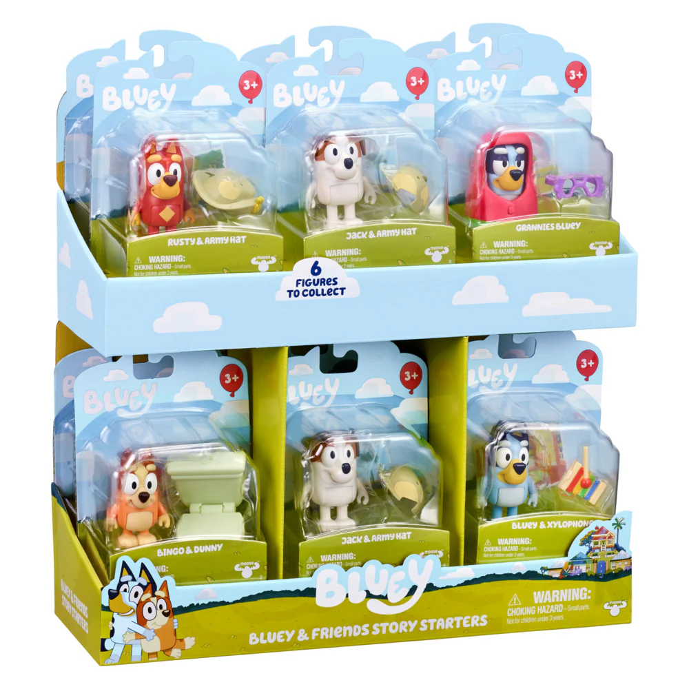 BLUEY AND FRIENDS - MACKENZIE AND BARKY BOAT