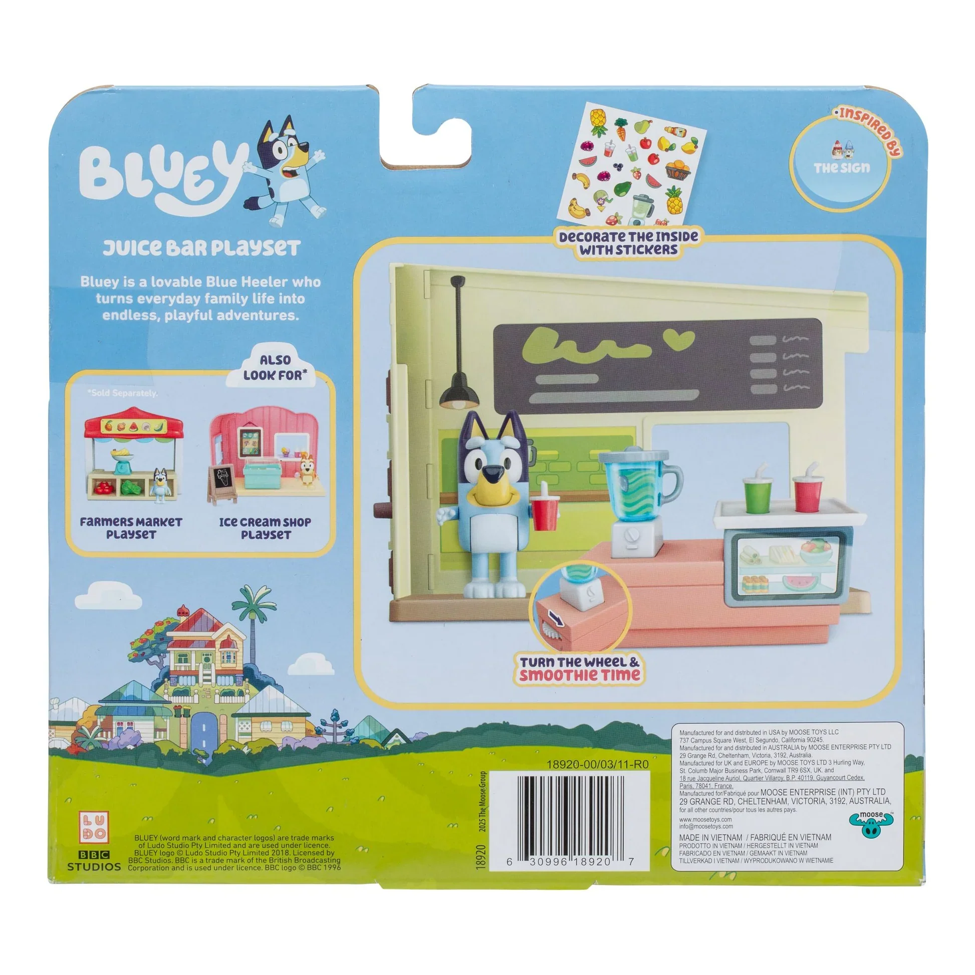 BLUEY- BLUEY JUICE BAR PLAYSET - Image 2