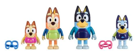 BLUEY FIGURE PACK - FAMILY BEACH DAY - Image 2