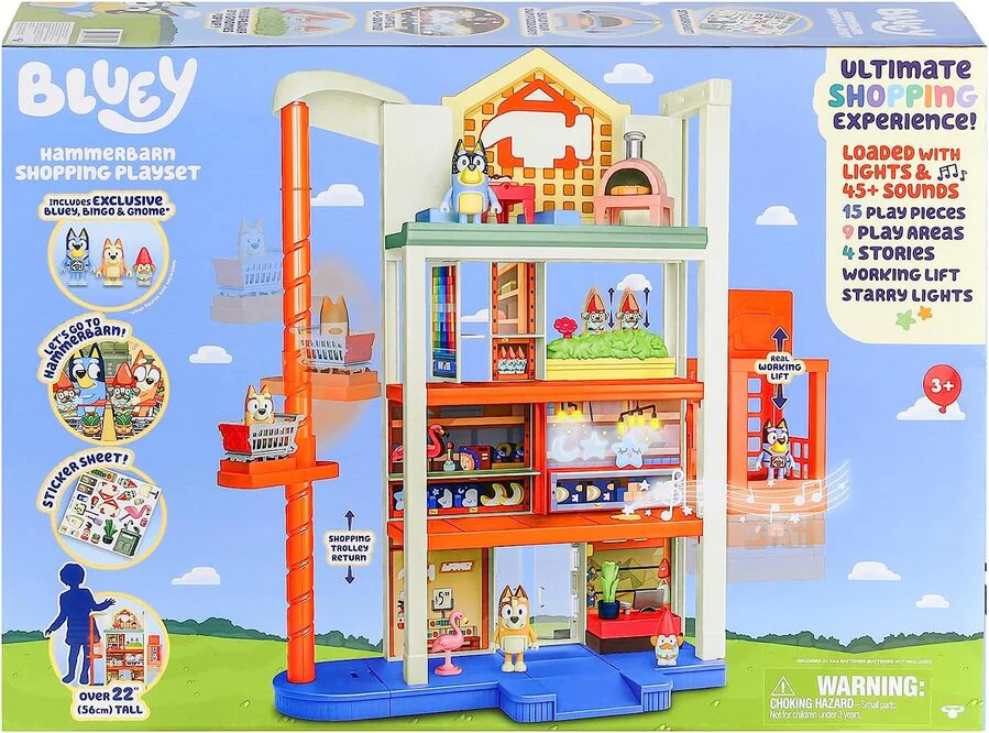 BLUEY HAMMERBARN SHOPPING PLAYSET - Image 2