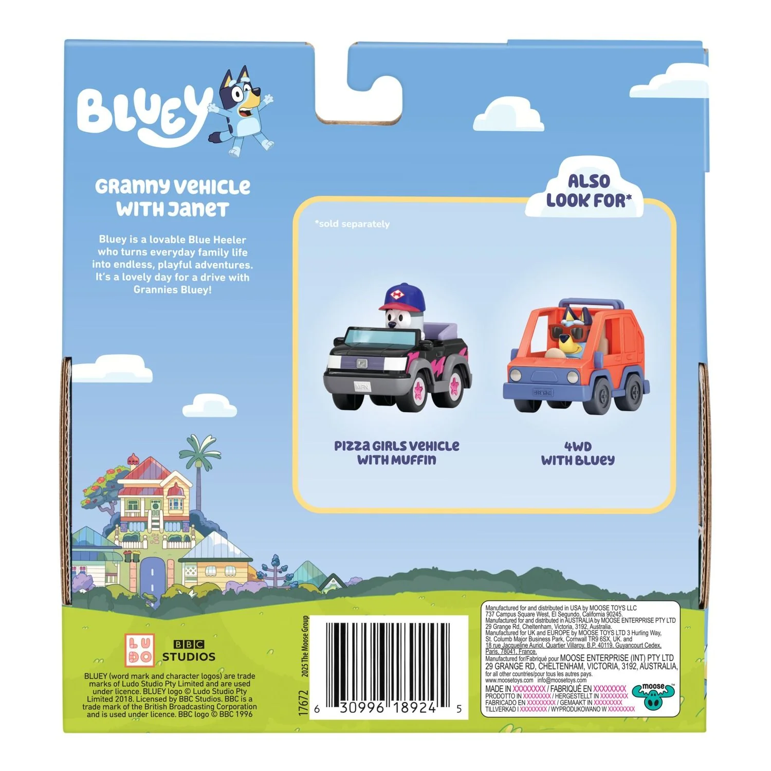 BLUEY SERIES 13 - BASIC VEHICLES - GRANNY CAR WITH JANET - Image 6