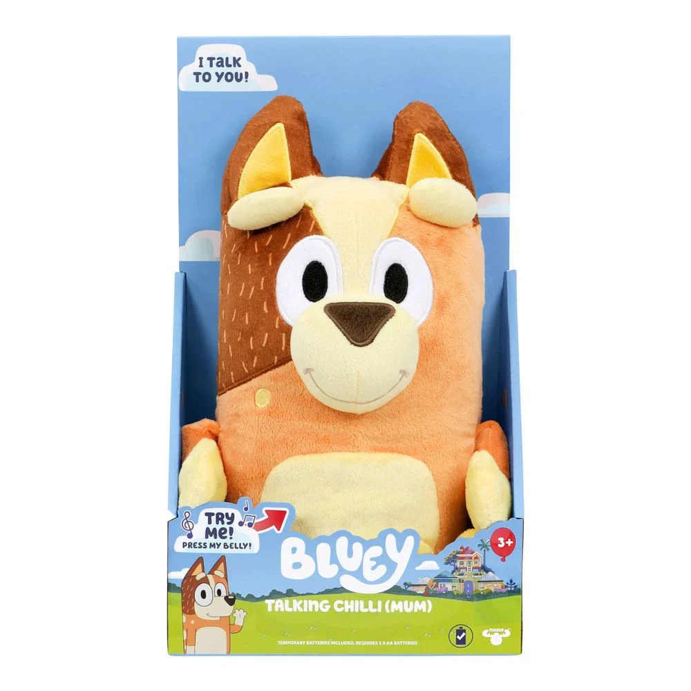 BLUEY - TALKING CHILLI (MUM) PLUSH S8