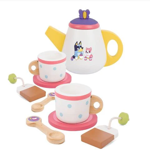 BLUEY - WOODEN TEA PARTY SET - Image 3