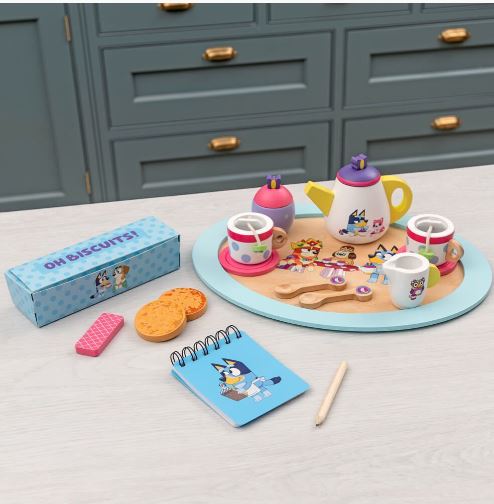 BLUEY - WOODEN TEA PARTY SET - Image 5