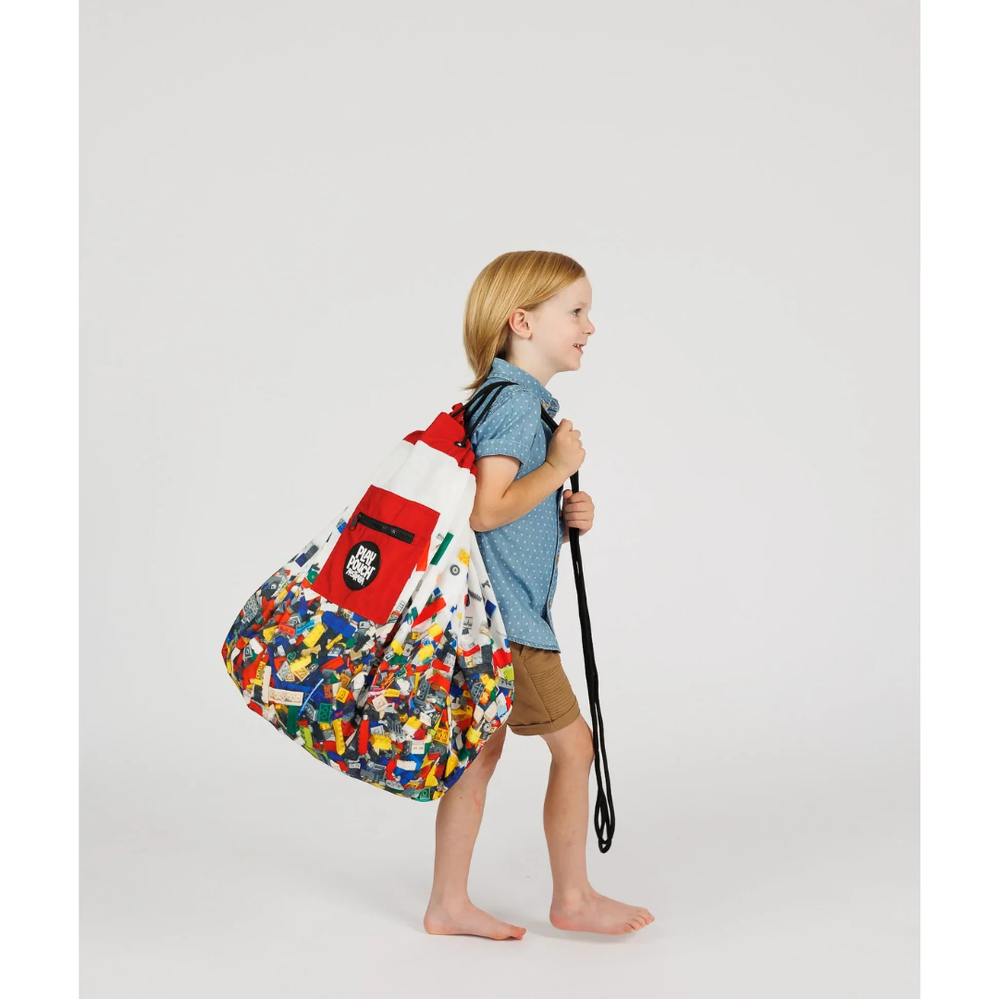 BRICK BAG - PLAY POUCH TOY STORAGE BAG AND MAT - Image 4