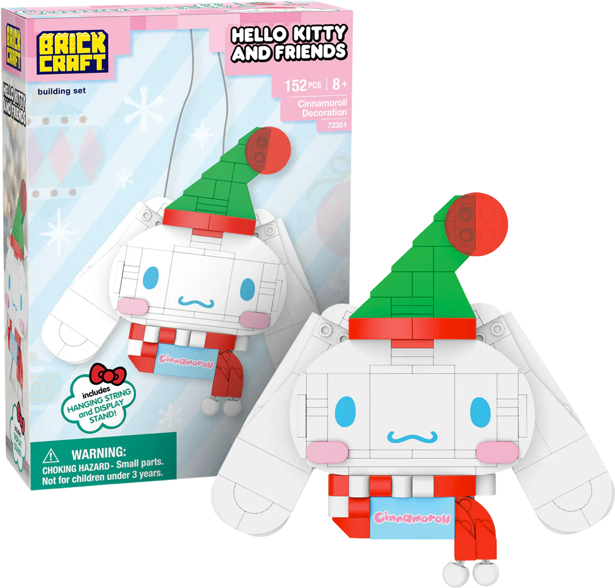 BRICK CRAFT HELLO KITTY AND FRIENDS BUILDING SET - CINNAMOROLL DECORATION - Image 2