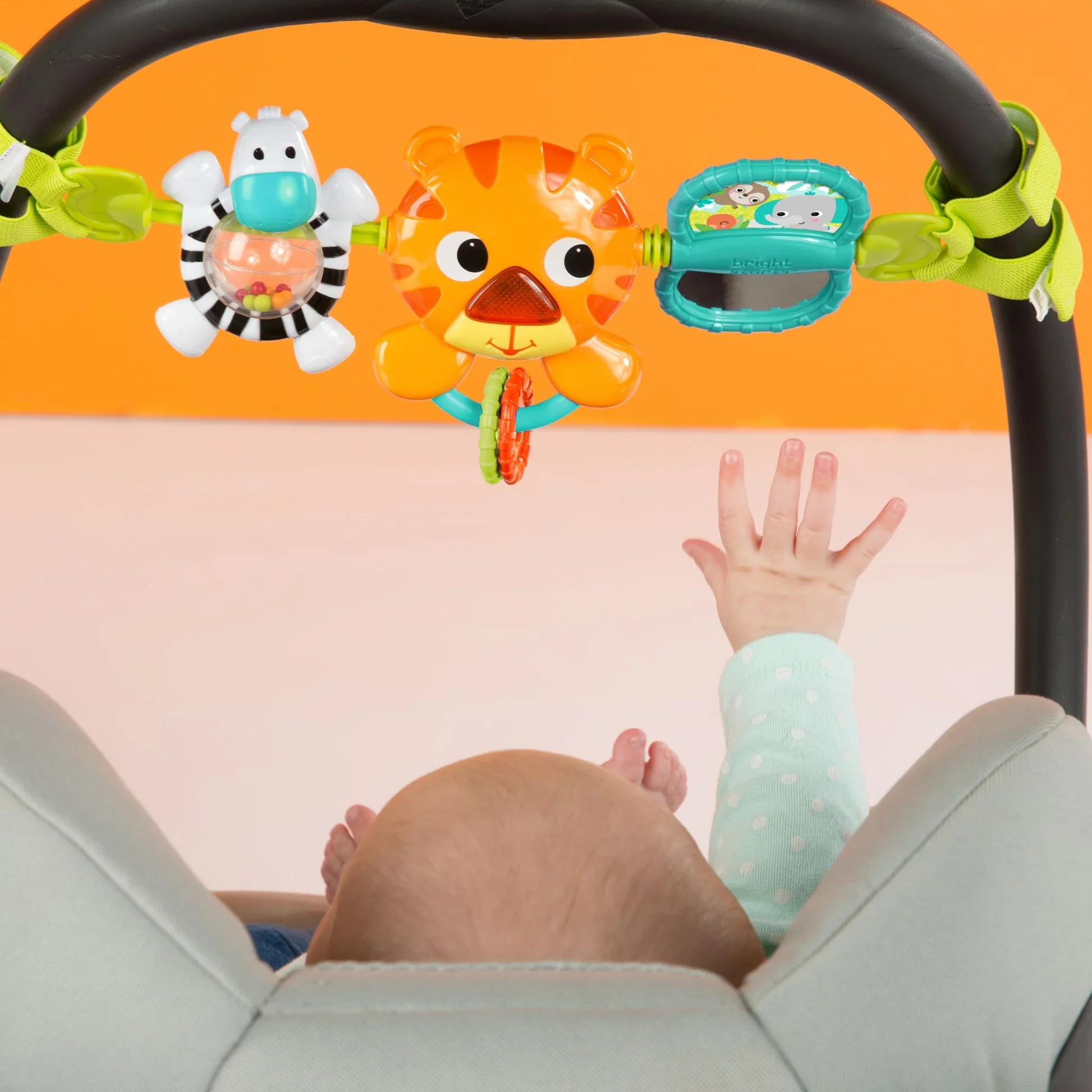 BRIGHT STARTS TAKE ALONG CARRIER TOY BAR - Image 4