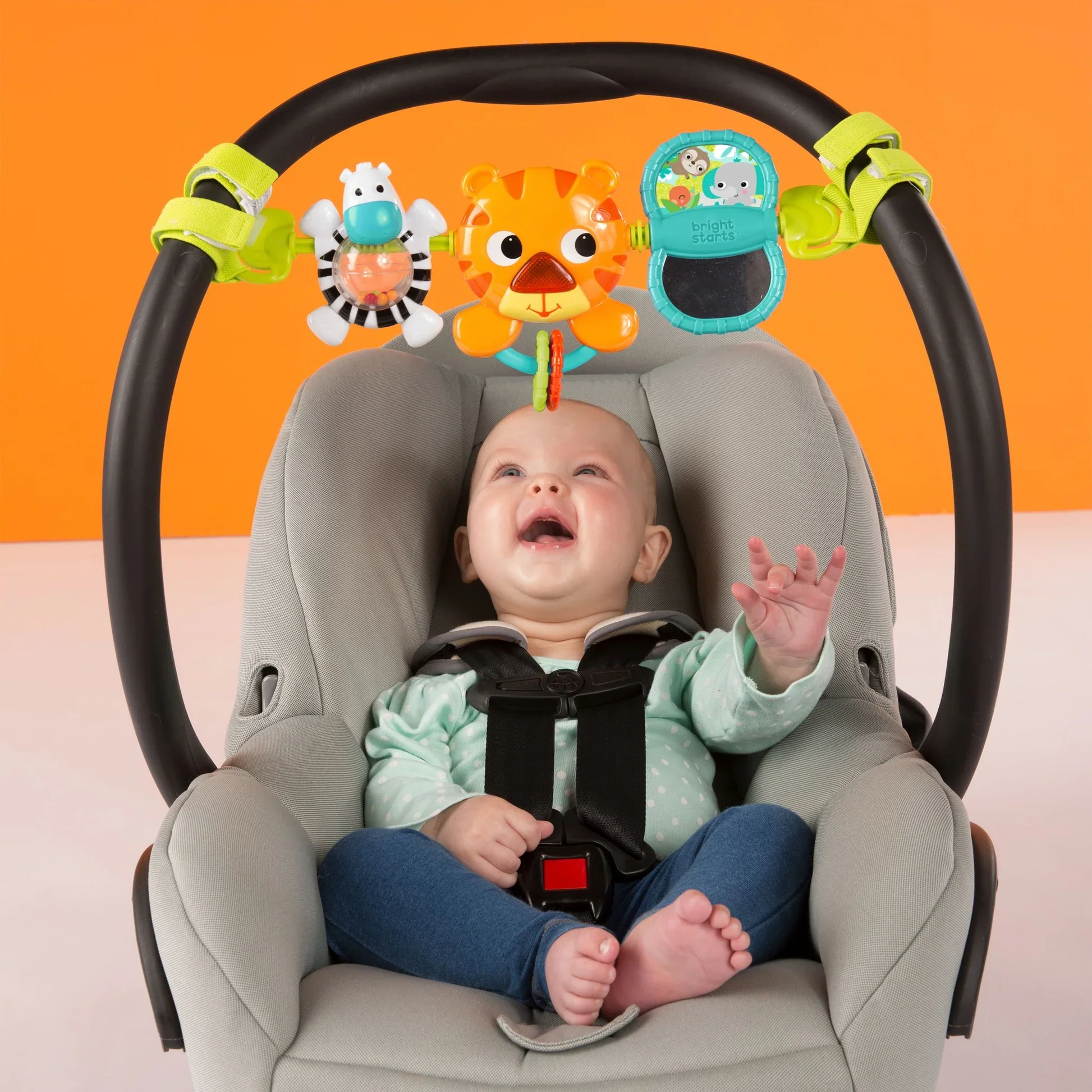 BRIGHT STARTS TAKE ALONG CARRIER TOY BAR - Image 5