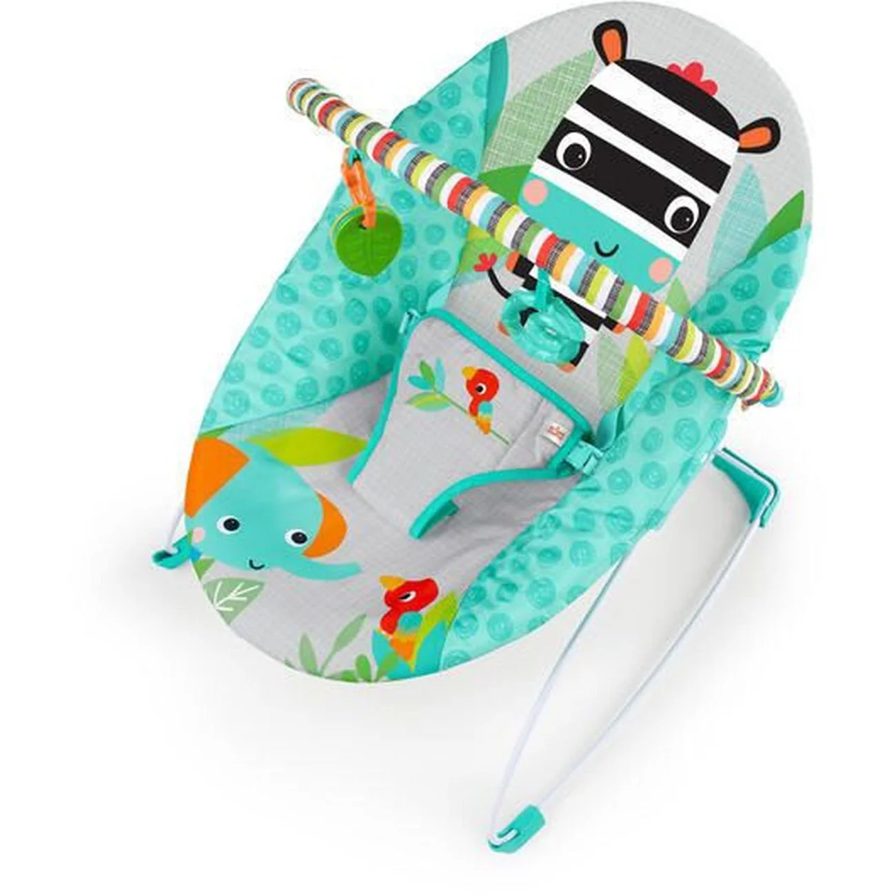BRIGHT STARTS ZIGZAG SAFARI BOUNCER