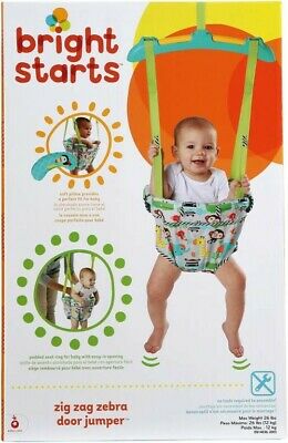 BRIGHT STARTS ZIGZAG SAFARI DOOR JUMPER