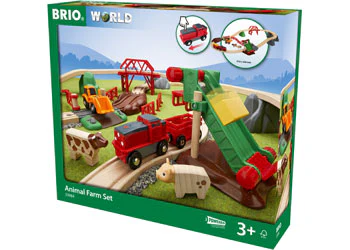 BRIO - ANIMAL FARM SET 30 PIECES