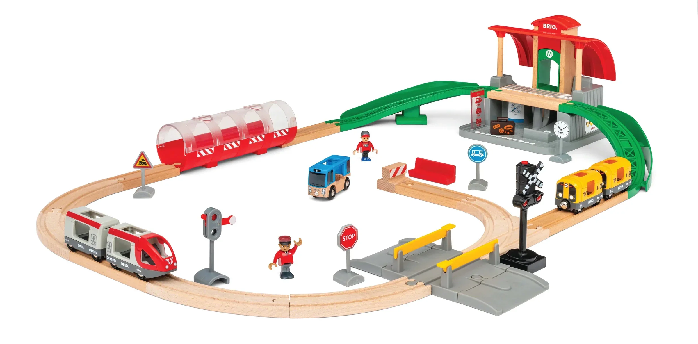 BRIO CENTRAL STATION SET 37 PIECES - 33989 - Image 2
