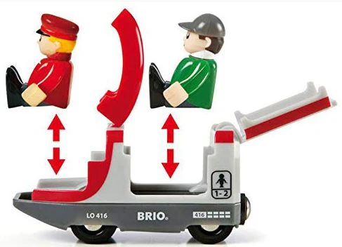 BRIO TRAVEL SWITCHING RAILWAY SET 42 PIECES - Image 4