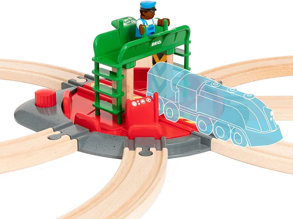 BRIO TURNTABLE AND FIGURE - Image 5