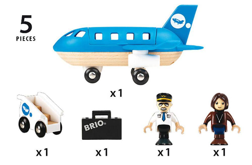 BRIO VEHICLE - AIRPLANE - 5 PIECES - Image 3