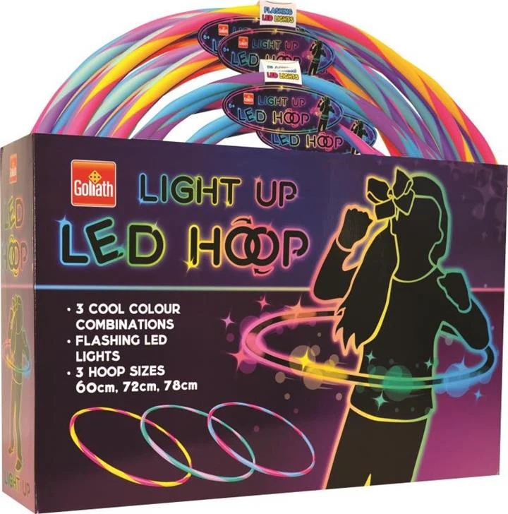 BRITZ N PIECES LIGHT UP HOOPS ASSORTED