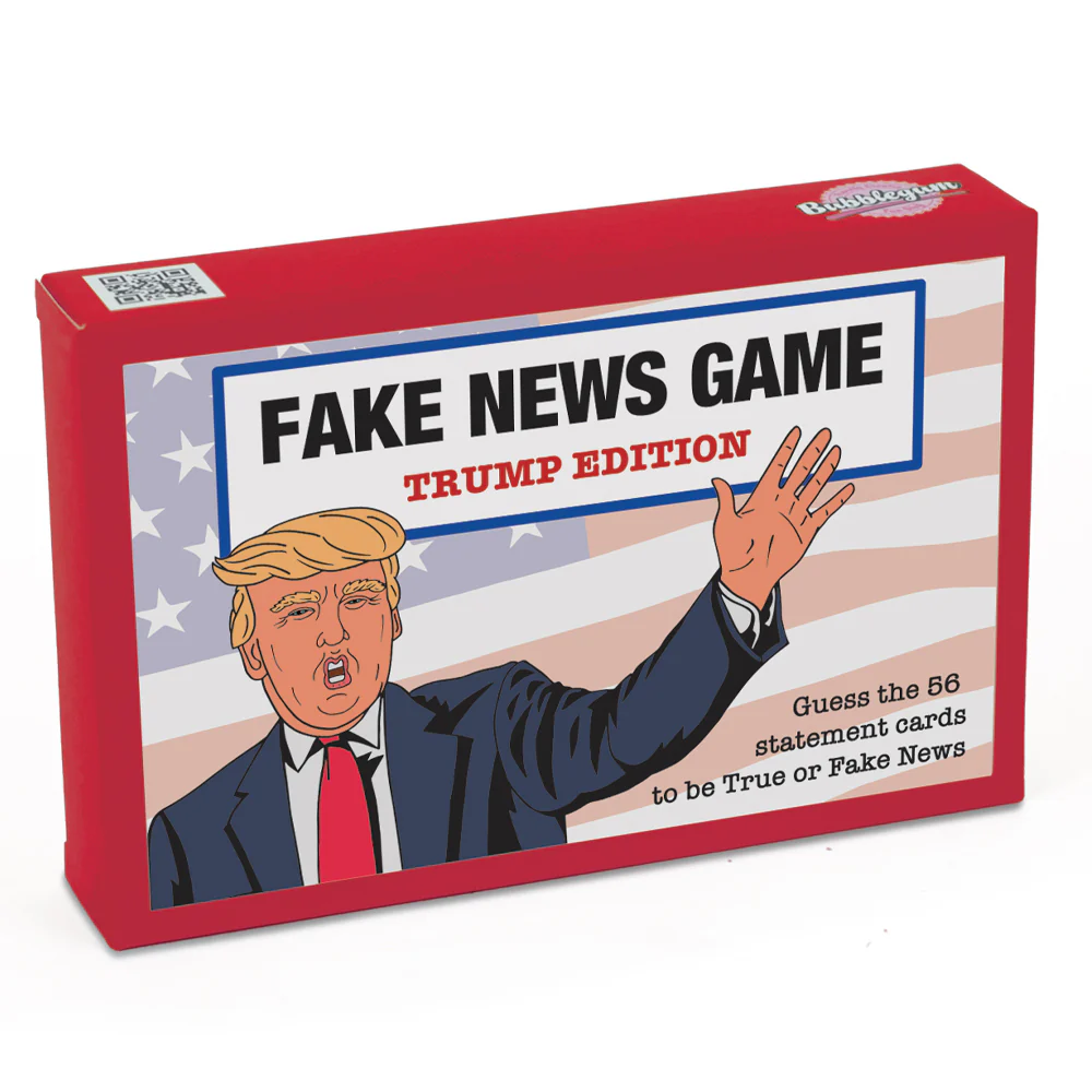 BUBBLEGUM STUFF - FAKE NEWS GAME - TRUMP EDITION