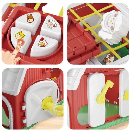 IPLAY ILEARN MUSICAL BARN SORTER PLAYSET - Image 2
