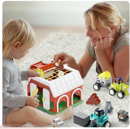 IPLAY ILEARN MUSICAL BARN SORTER PLAYSET - Image 5