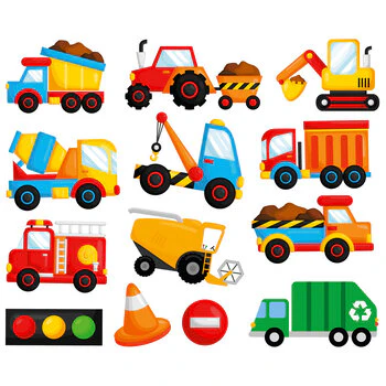 BUDDY & BARNY BATH TIME COLOUR CHANGING STICKERS - MUCKY TRUCKS - Image 2