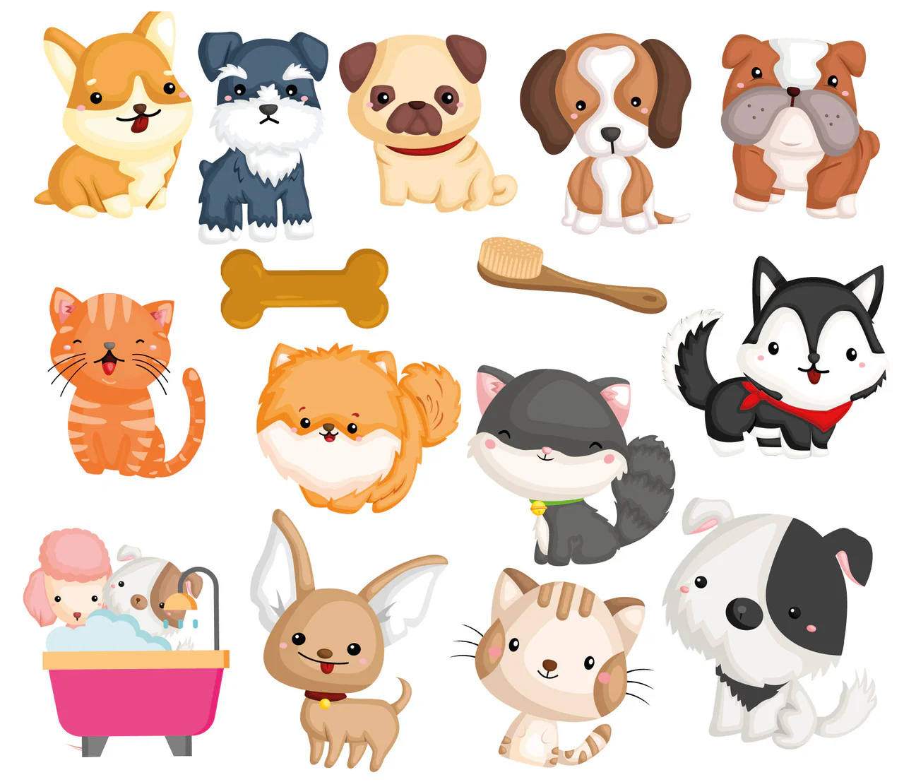 BUDDY & BARNY BATH TIME COLOUR CHANGING STICKERS - MUDDY PAWS - Image 3