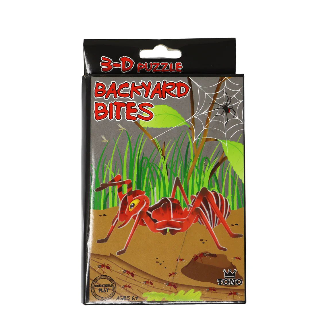 BUILD YOUR OWN INSECT BACKYARD BITES 3D PUZZLE - ANT