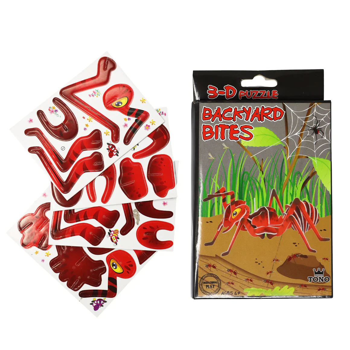 BUILD YOUR OWN INSECT BACKYARD BITES 3D PUZZLE - ANT - Image 2