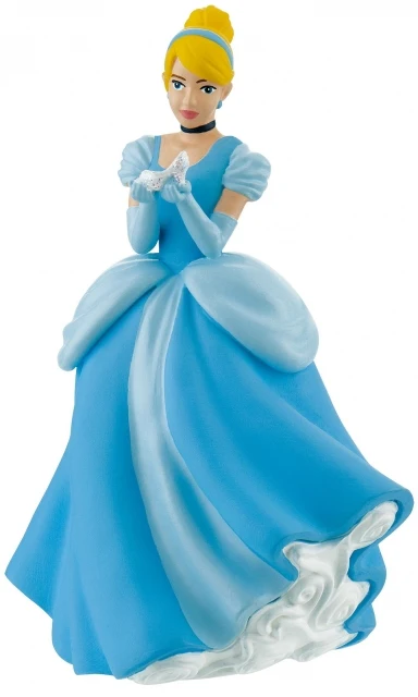 BULLYLAND CINDERELLA HOLDING GLASS SLIPPER