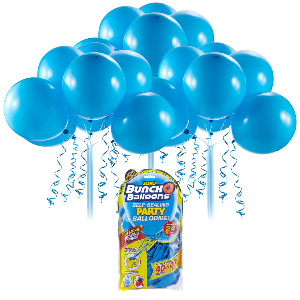 BUNCH O BALLOONS SELF SEALING PARTY BALLOONS 24PK REFILL - BLUE
