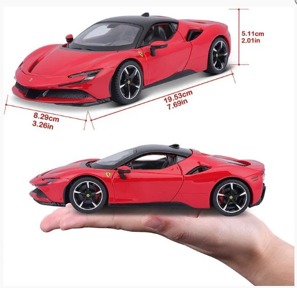 BURAGO FERRARI RACE AND PLAY -SF90 STRADALE 1:24 - Image 2