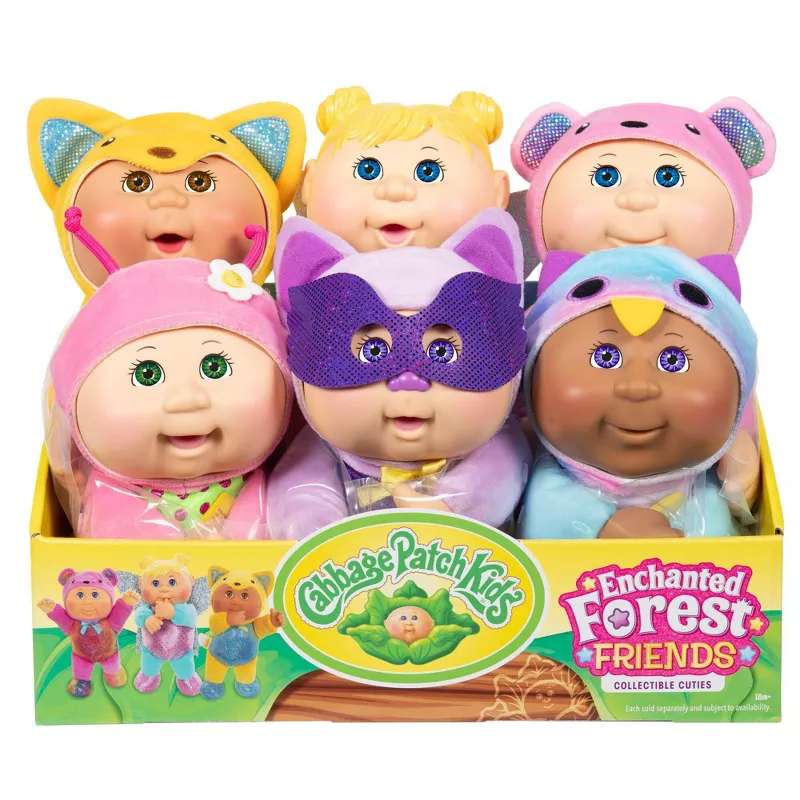 CABBAGE PATCH KIDS ENCHANTED FOREST FRIENDS 9 INCH 199 VIVIAN CATERPILLAR - Image 3
