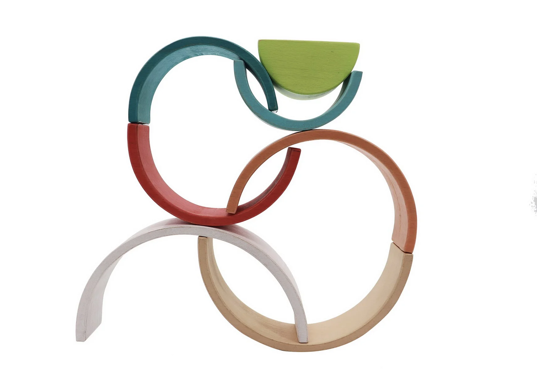 CALM AND BREEZY STACKING RAINBOW TERRACOTTA - Image 3