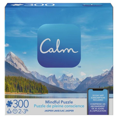 CALM MINDFUL PUZZLE 300PC - JASPER LAKE