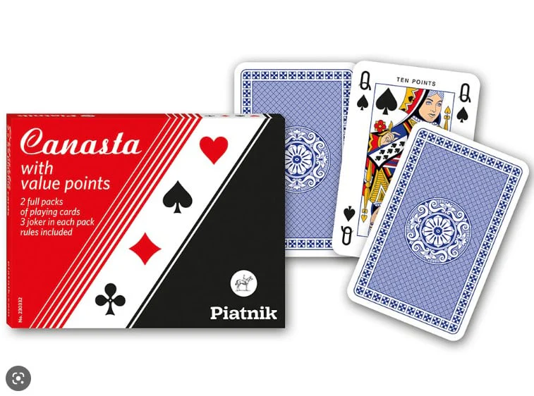 CANASTA TWIN PACK CARD GAME - Image 2