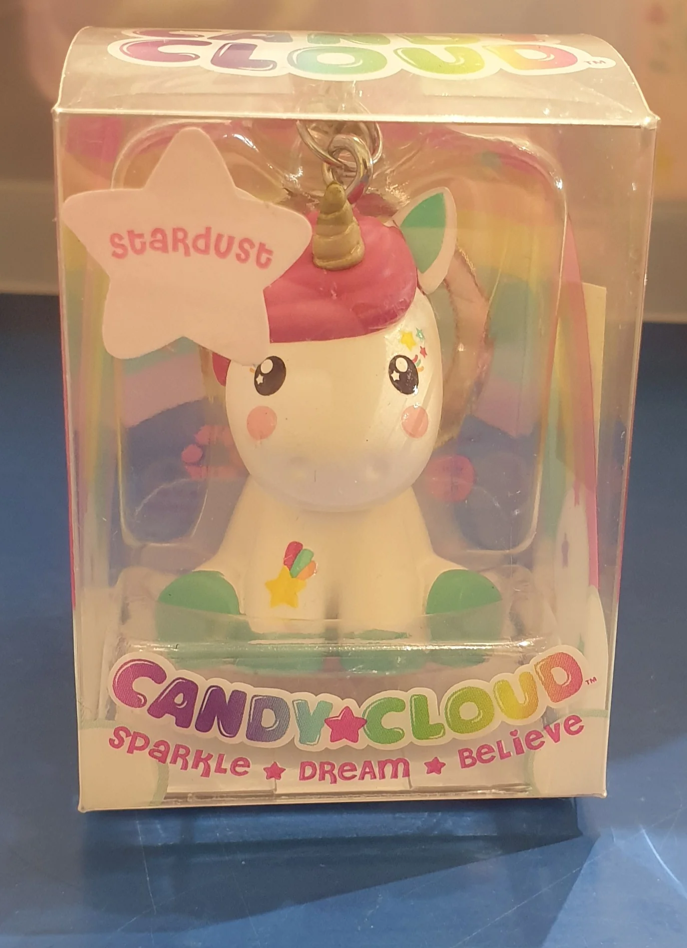 CANDY CLOUD KEYCHAIN STARDUST