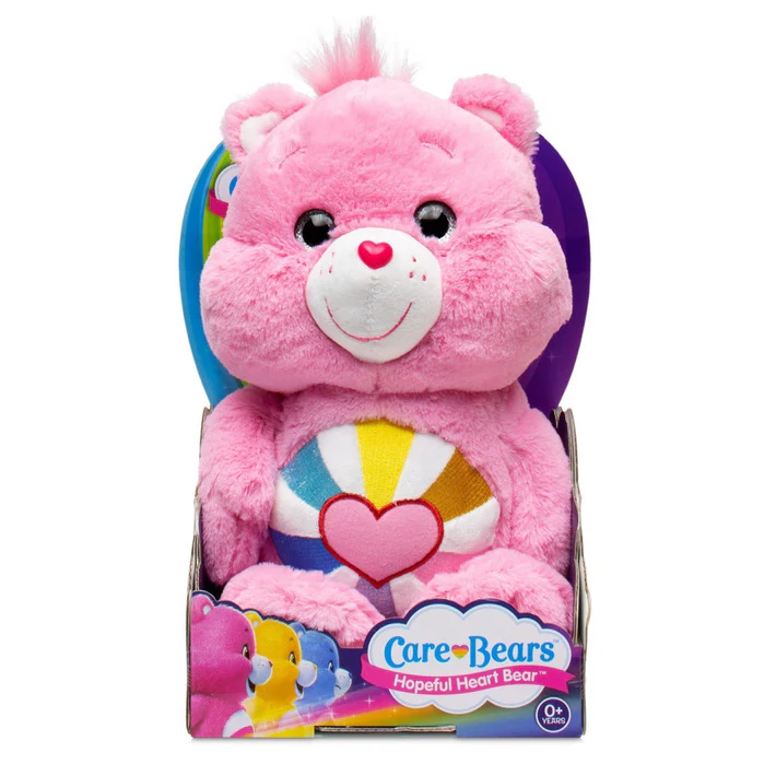 CARE BEARS UNLOCK THE MAGIC MEDIUM PLUSH - HOPEFUL HEART BEAR