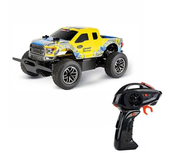 CARERRA REMOTE CONTROL - 1:18 FORD F-150 YELLOW RAPTER - Image 2