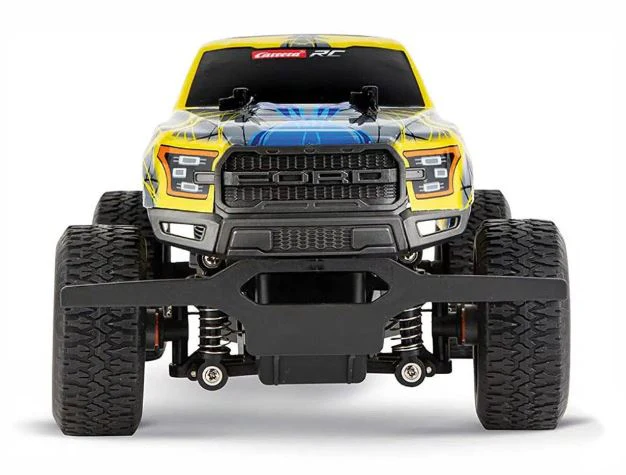 CARERRA REMOTE CONTROL - 1:18 FORD F-150 YELLOW RAPTER - Image 3