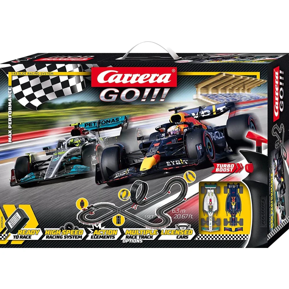 CARRERA GO!!! F-1 MAX PERFORMANCE - 6.3 METRE TRACK