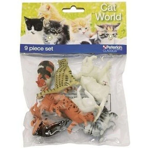 PETERKIN CATS WORLD 9 PIECE FIGURE