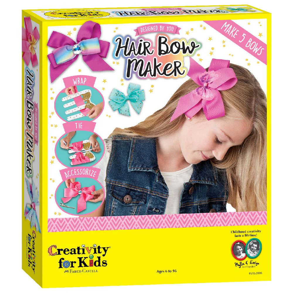 CREATIVITY FOR KIDS HAIR BOW MAKER