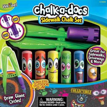 CHALK A DOOS SIDEWALK CHALK SET