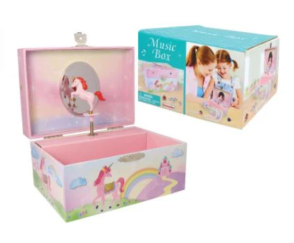CHAMPION MUSIC BOX UNICORN JEWELLERY