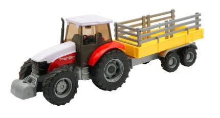 CLASSIC COUNTRY TRACTOR & OPEN TRAILER
