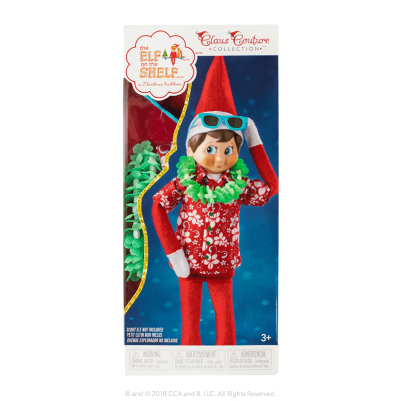 CLAUS COUTURE - HO HO HO HAWAIIAN SHIRT