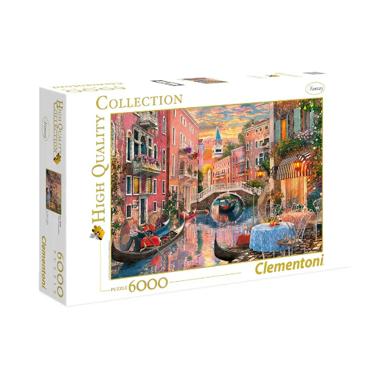 CLEMENTONI 6000 PIECE VENICE EVENING SUNSET PUZZLE