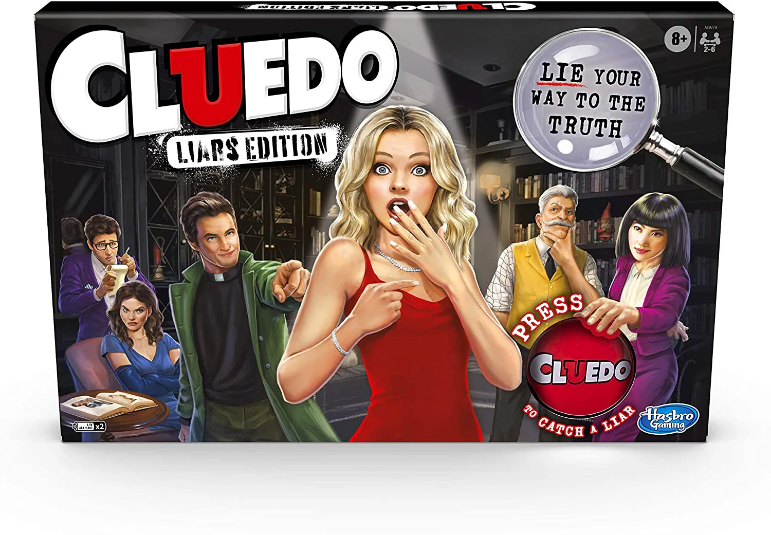 CLUE CLUEDO LIARS EDITION
