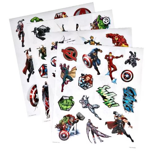 CRAYOLA COLOR & STICKER BOOK MARVEL AVENGERS NEW - Image 4